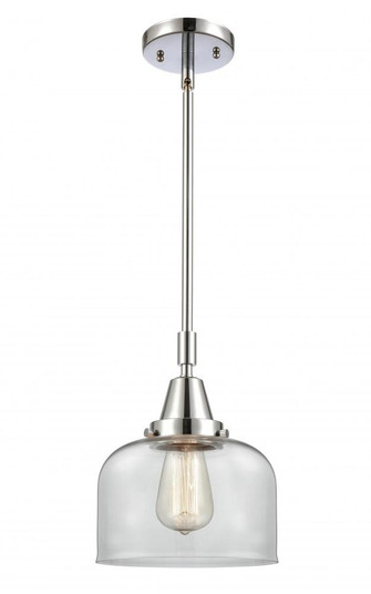 Bell - 1 Light - 8 inch - Polished Chrome - Mini Pendant (3442|447-1S-PC-G72-LED)