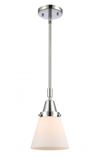 Cone - 1 Light - 6 inch - Polished Chrome - Mini Pendant (3442|447-1S-PC-G61-LED)