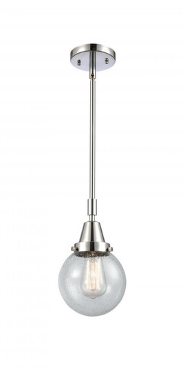 Beacon - 1 Light - 6 inch - Polished Chrome - Mini Pendant (3442|447-1S-PC-G204-6-LED)