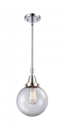 Beacon - 1 Light - 8 inch - Polished Chrome - Mini Pendant (3442|447-1S-PC-G202-8-LED)