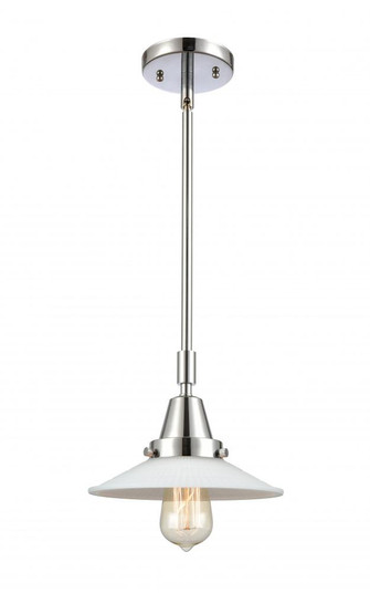 Halophane - 1 Light - 9 inch - Polished Chrome - Mini Pendant (3442|447-1S-PC-G1-LED)