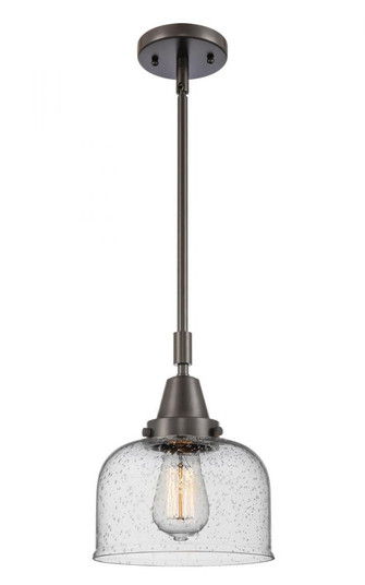 Bell - 1 Light - 8 inch - Oil Rubbed Bronze - Mini Pendant (3442|447-1S-OB-G74-LED)