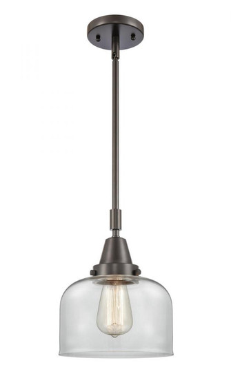 Bell - 1 Light - 8 inch - Oil Rubbed Bronze - Mini Pendant (3442|447-1S-OB-G72)