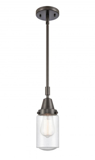 Dover - 1 Light - 5 inch - Oil Rubbed Bronze - Mini Pendant (3442|447-1S-OB-G314-LED)