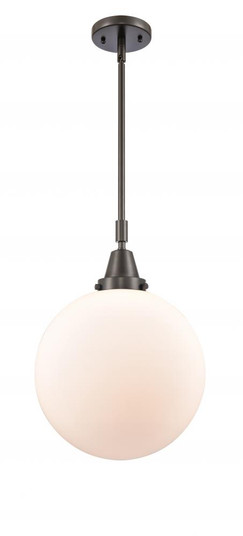 Beacon - 1 Light - 12 inch - Oil Rubbed Bronze - Mini Pendant (3442|447-1S-OB-G201-12)