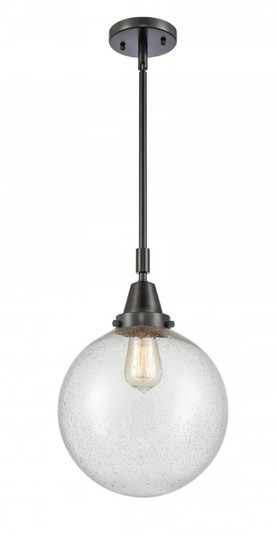Beacon - 1 Light - 10 inch - Matte Black - Mini Pendant (3442|447-1S-BK-G204-10)