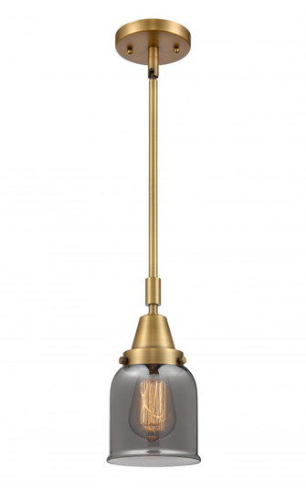 Bell - 1 Light - 5 inch - Brushed Brass - Mini Pendant (3442|447-1S-BB-G53-LED)