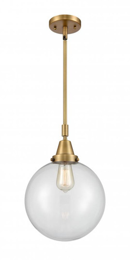 Beacon - 1 Light - 10 inch - Brushed Brass - Mini Pendant (3442|447-1S-BB-G202-10)