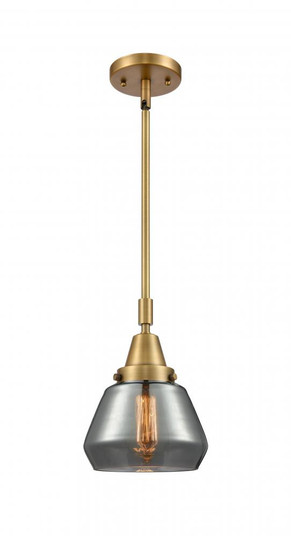 Fulton - 1 Light - 7 inch - Brushed Brass - Mini Pendant (3442|447-1S-BB-G173-LED)