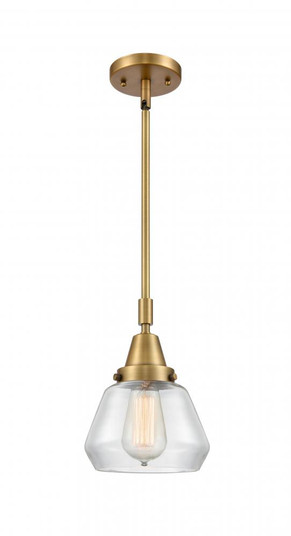 Fulton - 1 Light - 7 inch - Brushed Brass - Mini Pendant (3442|447-1S-BB-G172-LED)