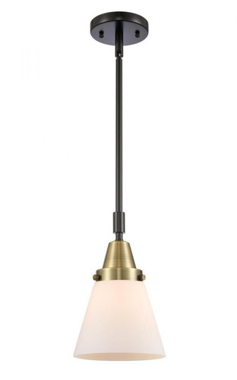 Cone - 1 Light - 6 inch - Black Antique Brass - Mini Pendant (3442|447-1S-BAB-G61)
