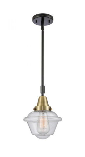 Oxford - 1 Light - 8 inch - Black Antique Brass - Mini Pendant (3442|447-1S-BAB-G534-LED)