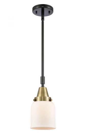 Bell - 1 Light - 5 inch - Black Antique Brass - Mini Pendant (3442|447-1S-BAB-G51)