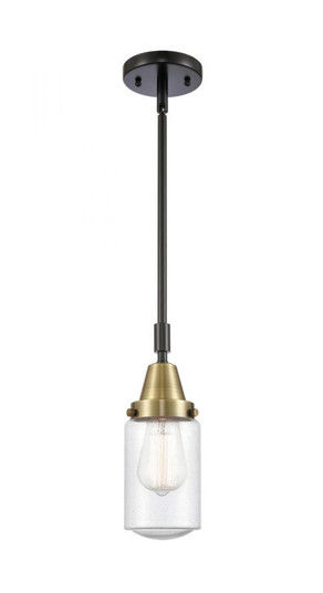 Dover - 1 Light - 5 inch - Black Antique Brass - Mini Pendant (3442|447-1S-BAB-G314-LED)