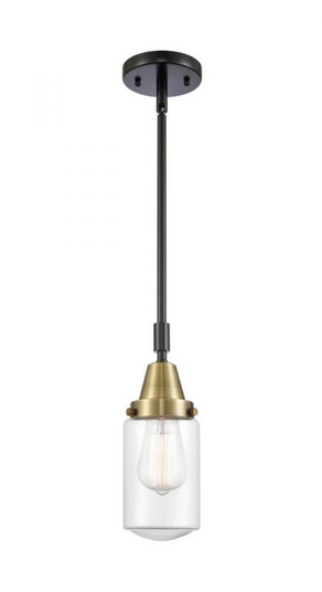 Dover - 1 Light - 5 inch - Black Antique Brass - Mini Pendant (3442|447-1S-BAB-G312)