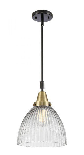 Seneca Falls - 1 Light - 10 inch - Black Antique Brass - Mini Pendant (3442|447-1S-BAB-G222)