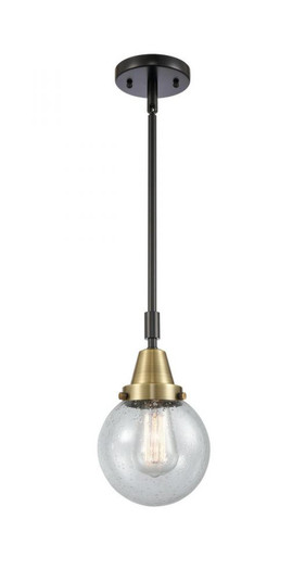 Beacon - 1 Light - 6 inch - Black Antique Brass - Mini Pendant (3442|447-1S-BAB-G204-6)