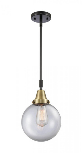 Beacon - 1 Light - 8 inch - Black Antique Brass - Mini Pendant (3442|447-1S-BAB-G202-8)