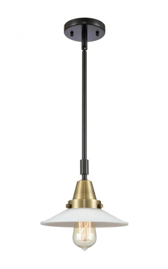 Halophane - 1 Light - 9 inch - Black Antique Brass - Mini Pendant (3442|447-1S-BAB-G1-LED)