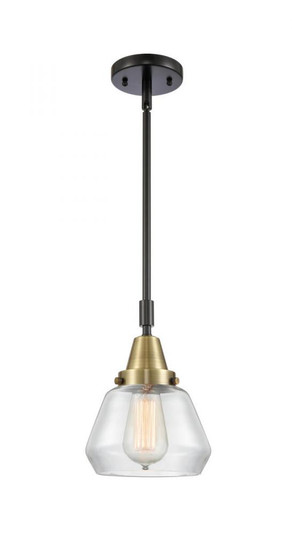 Fulton - 1 Light - 7 inch - Black Antique Brass - Mini Pendant (3442|447-1S-BAB-G172-LED)