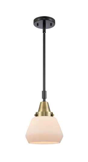 Fulton - 1 Light - 7 inch - Black Antique Brass - Mini Pendant (3442|447-1S-BAB-G171)