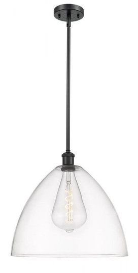 Bristol - 1 Light - 16 inch - Matte Black - Pendant (3442|516-1S-BK-GBD-162-LED)