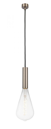 Edison - 1 Light - 5 inch - Brushed Satin Nickel - Cord hung - Mini Pendant (3442|198-1P-SN-BB125LED)