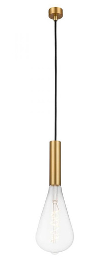 Edison - 1 Light - 5 inch - Satin Gold - Cord hung - Mini Pendant (3442|198-1P-SG-BB125LED)