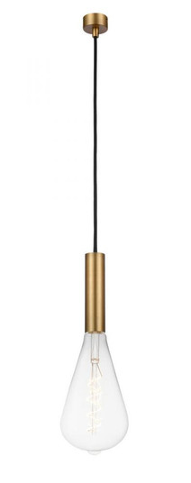 Edison - 1 Light - 5 inch - Brushed Brass - Cord hung - Mini Pendant (3442|198-1P-BB-BB125LED)