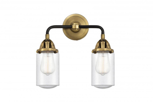 Dover - 2 Light - 13 inch - Black Antique Brass - Bath Vanity Light (3442|288-2W-BAB-G314)
