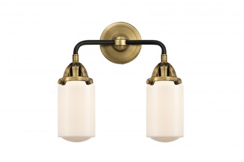 Dover - 2 Light - 13 inch - Black Antique Brass - Bath Vanity Light (3442|288-2W-BAB-G311-LED)