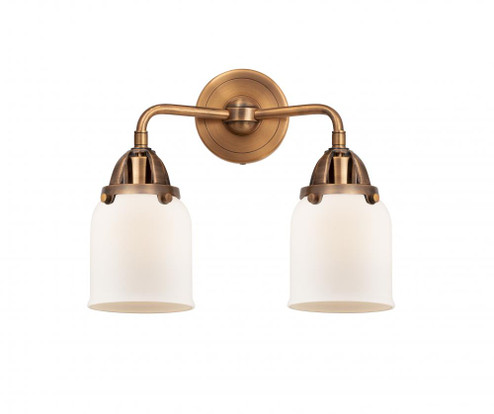 Bell - 2 Light - 13 inch - Antique Copper - Bath Vanity Light (3442|288-2W-AC-G51)