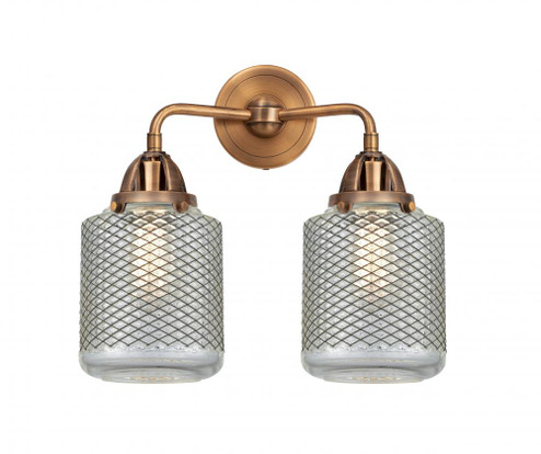 Stanton - 2 Light - 14 inch - Antique Copper - Bath Vanity Light (3442|288-2W-AC-G262)