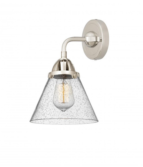 Cone - 1 Light - 8 inch - Polished Nickel - Sconce (3442|288-1W-PN-G44-LED)