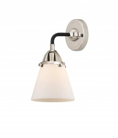Cone - 1 Light - 6 inch - Black Polished Nickel - Sconce (3442|288-1W-BPN-G61-LED)