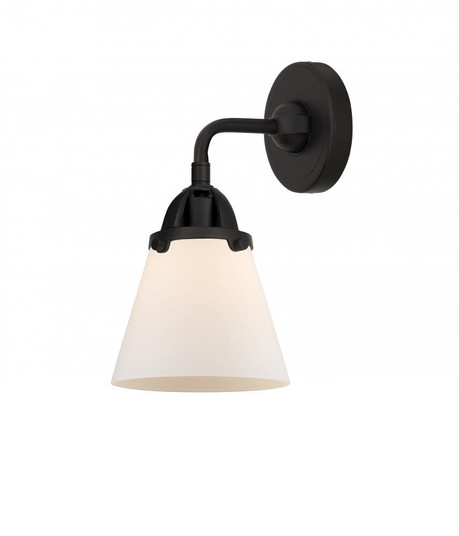 Cone - 1 Light - 6 inch - Matte Black - Sconce (3442|288-1W-BK-G61-LED)