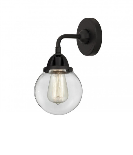 Beacon - 1 Light - 6 inch - Matte Black - Sconce (3442|288-1W-BK-G202-6-LED)