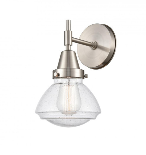 Olean - 1 Light - 7 inch - Satin Nickel - Sconce (3442|447-1W-SN-G324)
