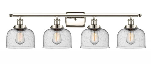 Bell - 4 Light - 38 inch - Polished Nickel - Bath Vanity Light (3442|916-4W-PN-G74-LED)