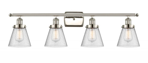 Cone - 4 Light - 36 inch - Polished Nickel - Bath Vanity Light (3442|916-4W-PN-G64)