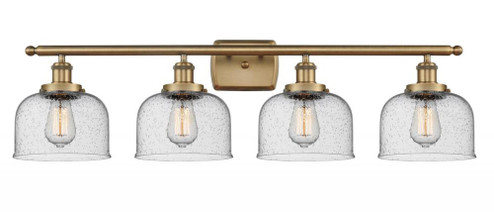 Bell - 4 Light - 38 inch - Brushed Brass - Bath Vanity Light (3442|916-4W-BB-G74-LED)