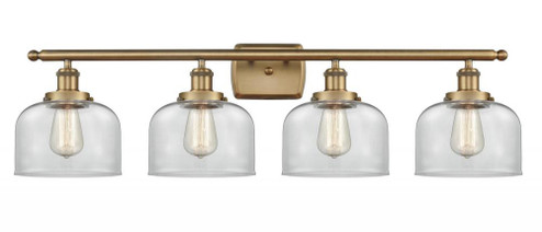 Bell - 4 Light - 38 inch - Brushed Brass - Bath Vanity Light (3442|916-4W-BB-G72-LED)