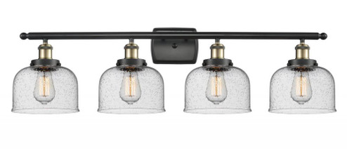 Bell - 4 Light - 38 inch - Black Antique Brass - Bath Vanity Light (3442|916-4W-BAB-G74)