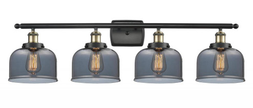 Bell - 4 Light - 38 inch - Black Antique Brass - Bath Vanity Light (3442|916-4W-BAB-G73)