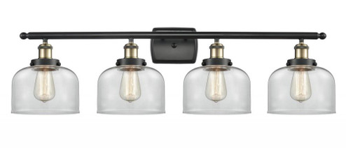 Bell - 4 Light - 38 inch - Black Antique Brass - Bath Vanity Light (3442|916-4W-BAB-G72)