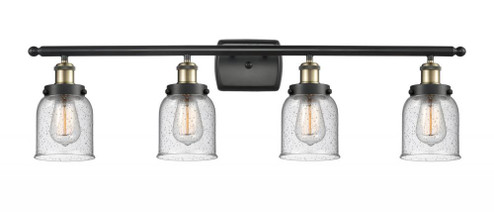 Bell - 4 Light - 36 inch - Black Antique Brass - Bath Vanity Light (3442|916-4W-BAB-G54)