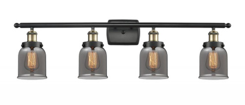 Bell - 4 Light - 36 inch - Black Antique Brass - Bath Vanity Light (3442|916-4W-BAB-G53)