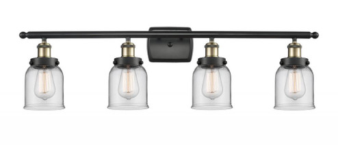 Bell - 4 Light - 36 inch - Black Antique Brass - Bath Vanity Light (3442|916-4W-BAB-G52-LED)