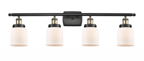 Bell - 4 Light - 36 inch - Black Antique Brass - Bath Vanity Light (3442|916-4W-BAB-G51)