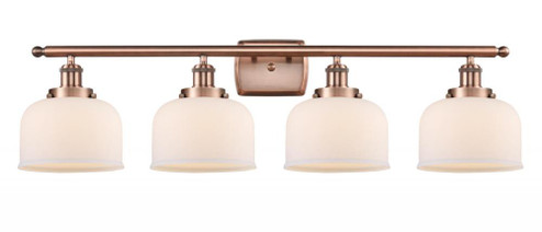 Bell - 4 Light - 38 inch - Antique Copper - Bath Vanity Light (3442|916-4W-AC-G71)